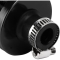 Miniatyrbillede 5 af 5: Auto Luftfilter, 12mm Vejrtrækningsfilter, 0,8 tommer Indvendig Diameter Mini Luftindtag Filter Krumtapkasse Ventilation Vejrtrækning Universal Biltilbehør (Sort)