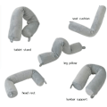 Miniatyrbillede 3 af 5: Rejsepude - Twist Memory Foam Nakkepude Støttepude, brugt til nakke-, hage-, talje- og benstøtte