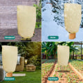 Miniatyrbilde 3 av 4: Vinterbeskyttelse for planter Vinterbeskyttelse for potteplanter, Beige, Solid, 100 x 80 cm