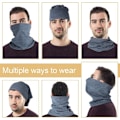 Miniatyrbilde 4 av 5: Vinter Halsvarmer Fleece Vindtett Hals Snood for Menn Kvinner Kaldt Vær Ansiktsskjerf Hodeplagg for Ski Løping Sykling