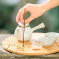 Miniatyrbillede 3 af 5: Røgelsebrænder, kobber røgelsebrænder holder kegleholder græskar røgelsebrænder til Joss Stick, tårnrøgelse, røgelsesspiral