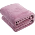 Miniatyrbild 4 av 5: 2 i 1 Bärbar Snuggle Filtärmar Mjuka Sjal Flanellfilt Vinter Varma Kastfilt Fluffig Sängfilt Sovande Filt Vardagsrumsfiltar Purple