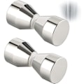 Miniatyrbild 1 av 5: 2 st duschdörrhandtag i silver aluminiumlegering duschdörrknopp för duschdörrar, glasdörrar, balkongdörrar, sovrumsdörr