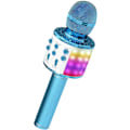 Miniatyrbillede 1 af 5: Karaoke-mikrofon til børn, trådløs Bluetooth-karaoke-mikrofon med LED-lys, bærbar håndholdt mikrofonhøjttalergave