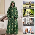 Miniatyrbilde 5 av 5: Oversized teppegenser for voksne Super Soft Extra Long Wearable teppegenser med lomme Wearable Vinter varm genser Unisex for kvinner menn
