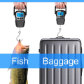 Miniatyrbillede 5 af 5: Digital fiskestang, bagagevægt, vægthængende krogvægt, 110lb/50KG-baggrundsbelyst LCD-display, vandtæt taske (batterier inkluderet)