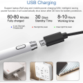 Miniatyrbillede 5 af 5: Stylus Pen Kompatibel med iOS&Android Touch Screens, Blyant til iPad med Dobbelt Touch Funktion, Genopladelig Stylus