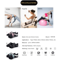 Miniatyrbillede 4 af 5: Yogasokker uden tæer, skridsikre greb og stropper, til Pilates, Barre, Ballet, Bikram, Træning