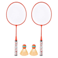 Miniatyrbild 1 av 5: Badmintonracketar för barn, badmintonset med 2 bollar för spelare inomhus och utomhus