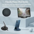 Miniatyrbilde 5 av 5: USB-C Adapter OTG Kabelsett, Multi-Ladingkabelveske Konverter USB-C til iOS-enhet/Type C/Micro/USB A Adapter (Svart)