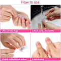 Miniatyrbild 4 av 5: Glas nagelfilar Nano Crystal Mini nagelfil Uppgradera nagelbuffertar Nagelpoleringsremsa Professionellt nagel manikyrverktyg. 3 st/set