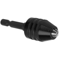 Miniatyrbilde 5 av 5: 1/4\" Nøkkelfri borechuck, 0,3-6,5 mm sekskant skaft hurtigkoblingsadapter for elektrisk skrutrekker boradapter