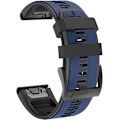 Miniatyrbild 1 av 3: Rem för Garmin Fenix 7/Fenix 6/Fenix 5/EPIX 2, Quick Fit 22mm silikonklockarmband för Approach S60/S62, D2 Delta, Forerunner 935/945