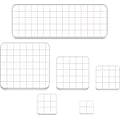 Miniatyrbild 1 av 5: 6 stämpelblock i akryl, transparenta stämpelblock med rutnät för scrapbooking och hantverk
