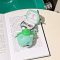 Miniatyrbilde 3 av 5: For Airpods Ny Tredje Generasjon, Populær Kreativ Design, Silikon Øretelefonetui med Krok
