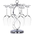Miniatyrbilde 1 av 5: Vinstativ i rustfritt stål, elegant tørkestativ for glass/vinglassholder/oppbevaring av stettglass