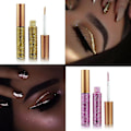 Pikkukuva 3 / 5: 10 Väriä Nestemäinen Glitter Eyeliner, Kimaltava Vedenkestävä Luomiväri_costbuy