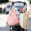 Miniatyrbild 5 av 5: Barnvagnskrokar, 2 Stycken Buggy Clips Bärsele Barnvagnskrokar, Väskkrokar för Barnvagn, Barnvagnskrokar för Väskor, Svart