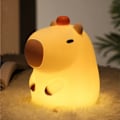 Miniatyrbillede 4 af 4: Capybara Natlampe - Capybaras nuttede gave til at dekorere børneværelset med søde silikone Capybara natlamper til jul
