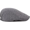Miniatyrbillede 3 af 5: Flad beret til efterår og vinter med kasket dark grey