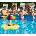 Miniatyrbild 4 av 5: Flytande poolbar, vuxen poolboj, uppblåsbar poolbar, bojbar, 95x55x65cm