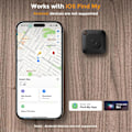 Miniatyrbild 2 av 5: Nyckelhittare fungerar med Hitta min (endast iOS), Bluetooth-spårare för nycklar, bagage, resväska och husdjur, 100 dB-larm, 1-pack