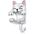 Miniatyrbillede 1 af 5: Hvide Kobber Cubic Zirconia Vedhæng Charms til Armbånd color 2