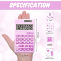 Miniatyrbillede 2 af 4: 2 stk. Basic Standard Lommeregnere Mini Digital Desktop Lommeregner med 8-cifret LCD-skærm