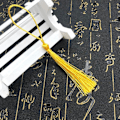 Miniatyrbild 2 av 5: 30 st bokmärkestofsar, minitofsar silkestofsar för bokmärken handgjorda bokmärkestofsar för harts DIY-hantverksmaterial