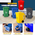 Miniatyrbillede 2 af 5: Keramisk Skraldespand Tema Kaffe Kops, Skraldespand Kaffe Kops, Nyhed Kaffe Kops, Skraldespand Formet Keramisk Kops, 401-500ml Royal blue