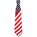 Miniatyrbild 1 av 5: Slips med amerikansk flaggfärg, Vuxen, Flerfärgad, One Size
