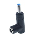Miniatyrbillede 4 af 5: 1 stk. 5,5x2,5 mm hun-jack til han-stik 90 grader DC strømstik adapter 4,5*3 mm