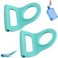 Miniatyrbild 1 av 5: 2-PACK Avancerad Ergonomisk 2:a generationens 5 gallons dricksvattenflaska handtag flaskbärare lyftare