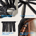 Miniatyrbillede 2 af 5: Varmeløs krøllestav, Octopus No Heat Hair Curlers Hovedbånd, Wave Curls Lazy Curler Soft Tools