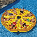 Miniatyrbild 5 av 5: Jättelik pizzaslice uppblåsbar pool float, roliga poolflottörer, badleksaker, sommarpoolflott, 1-pack