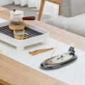 Miniatyrbillede 2 af 5: Røgelsesholder i keramik, sort, 7 tommer, tilstrømningsrøgelsesbrænder til kegleformet røgelse, dekorativ askeopsamlingsbakke i keramik