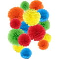 Miniatyrbild 1 av 5: Silkespapper Pom Poms, Pom Pom Pappersblommor Dekorationer för Festdekorationer Bröllopsdekorationer Födelsedagsfirande - 15 Pack 8, 10, 14 Tum