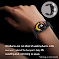 Miniatyrbillede 2 af 3: 3 stk. remme kompatibel med Xiaomi Watch S1 Active håndledsrem, Xiaomi åndbar silikone sport udskiftningsurrem grå, sort, marineblå