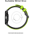 Miniatyrbillede 4 af 4: 22mm silikone rem til Huawei Watch GT Active/GT2 46mm/GT2 Pro/Honor Watch Magic/Galaxy Watch 46mm/Gear S3/Galaxy watch 3 45mm