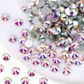 Miniatyrbillede 2 af 4: Negle Rhinestones 1440stk SS20 Glas Rhinestones Krystal Flatback Ædelsten til Kunsthåndværk Negle Makeup Tasker og Sko Dekoration