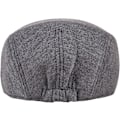 Miniatyrbillede 4 af 5: Flad beret til efterår og vinter med kasket dark grey