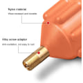 Miniatyrbilde 2 av 5: Universal ventiladapter, SUP-pumpe adapter for båter, stand-up padlebrett, kajakker. 1 stk, oransje