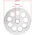 Miniatyrbilde 2 av 5: #12 Rustfritt stål kjøttkvern plate disker kniver for FGA mathakker og Hobart, LEM, Cabelas, Weston, MTN kjøtt