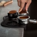Miniatyrbillede 4 af 5: Kaffe Tamper Måtte Espresso Silikone Måtte Anti-Slip Tamping Måtte Sage Tamper Måtte Hjørne med Kantbeskyttelse, Barista Tamp Pad Kaffe Måtter, 20,5*14cm