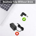 Pikkukuva 5 / 5: USB 5V Type C naar DC mannelijke adapter, 90 graden gehoekt USB C naar DC 5V PD oplaadadapter stekker voor laptop, router, mobiele voeding (6 stuks)