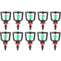 Miniatyrbild 1 av 5: 10 Set Rotationsmunstycken Typ G Mikrosmunstycken Växtbevattningssprinkler Refraktionssprutmunstycke för Växthus