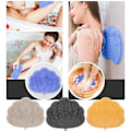 Miniatyrbild 3 av 5: Hands-Free Rygg- och Fotskrubb med Sugkoppar Väggmonterad Duschmassageborste för Djuprengöring Exfoliering