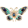 Pikkukuva 1 / 5: Perhonen Rinnaneula Palatsi Pin Retro Corsage Perhonen Rinnaneula Pin Naisille ja Tytöille