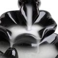 Miniatyrbillede 5 af 5: Røgelsebrænder, Lotus Tilbageflow Røgelseholder Keramisk Kar Koner Sticks Porcelænsholder