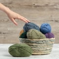 Miniatyrbilde 5 av 5: Ull av Andes Worsted Weight  Ullgarn blå (1 Ball )